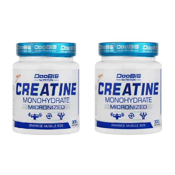 پودر کراتین مونوهیدرات میکرونایز دوبیس- 300 گرم بسته 2 عددی