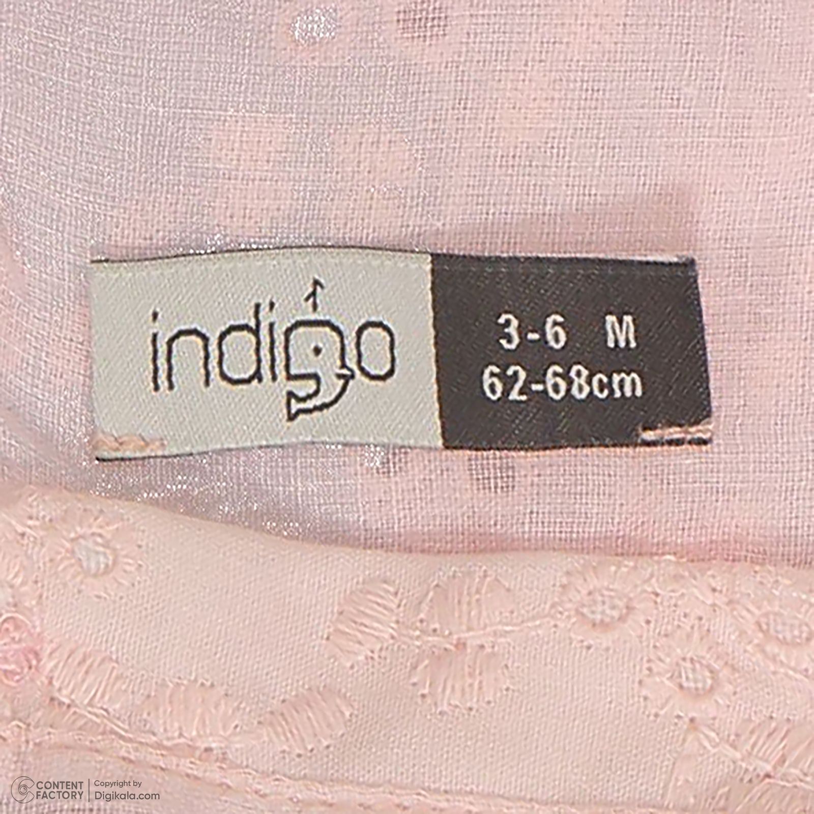ست پیراهن و هدبند نوزادی ایندیگو مدل 140211053 -  - 8