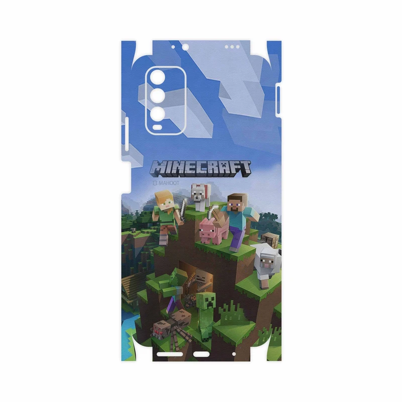 برچسب پوششی ماهوت مدل Minecraft-Game-FullSkin مناسب برای گوشی موبایل شیائومی Redmi 9T