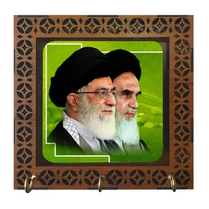 جا کلیدی مدل D1045 طرح رهبر سید علی خامنه ای و امام خمینی