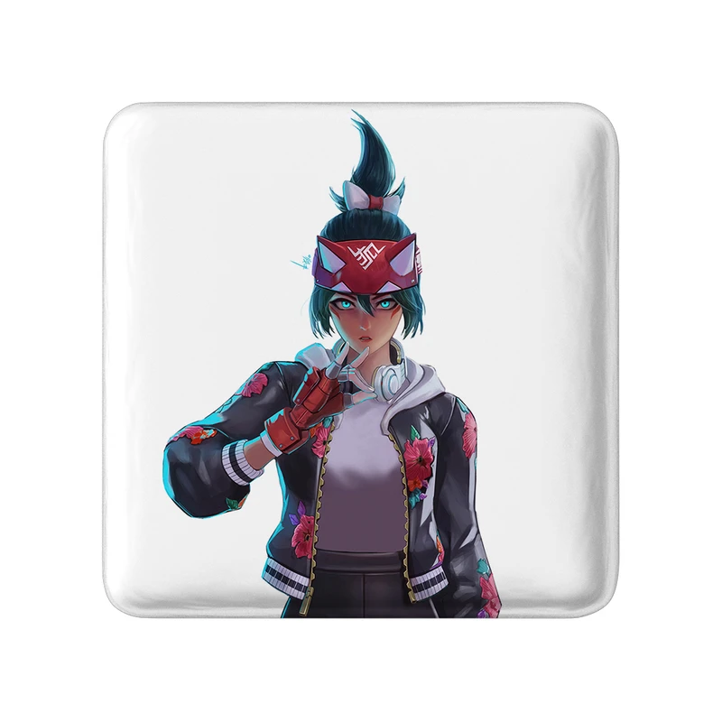 مگنت خندالو طرح بازی اورواچ (Overwatch) مدل مربعی کد 31635