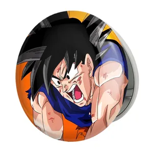 آینه جیبی خندالو طرح گوکو انیمه دراگون بال Dragon Ball مدل تاشو کد 12047 