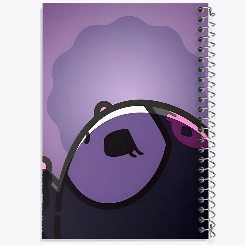 دفتر مشق 100 برگ خندالو طرح کرومی (Kuromi) کد N4819