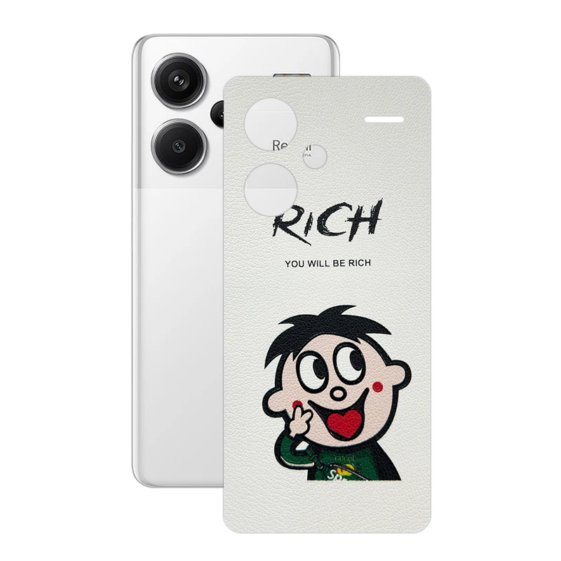 برچسب پوششی ریمکس مدل Leth طرح پسر بچه مناسب برای گوشی موبایل شیائومی Redmi Note 13 Pro Plus
