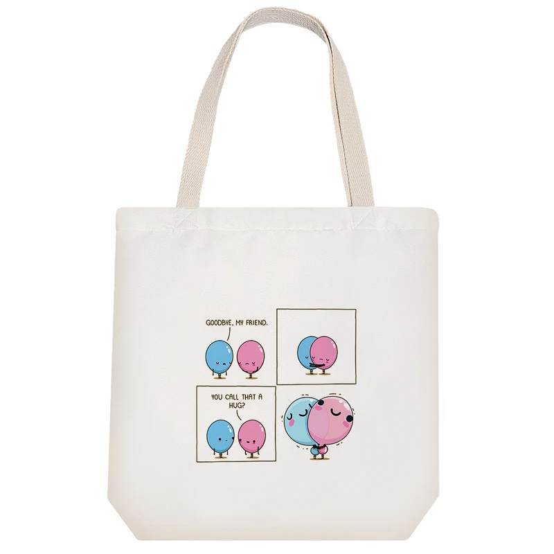 ساک خرید خندالو مدل عاشقانه lovely کد H411