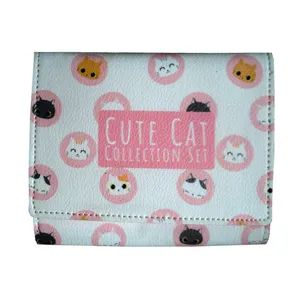 کیف پول دخترانه مدل cute cat کد 211