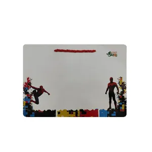 تخته وایت برد رویش مدل m.d.f طرح عنکبوتی کد 007 سایز 24x34 سانتی متر