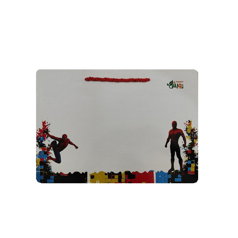 تخته وایت برد رویش مدل m.d.f طرح عنکبوتی کد 007 سایز 24x34 سانتی متر