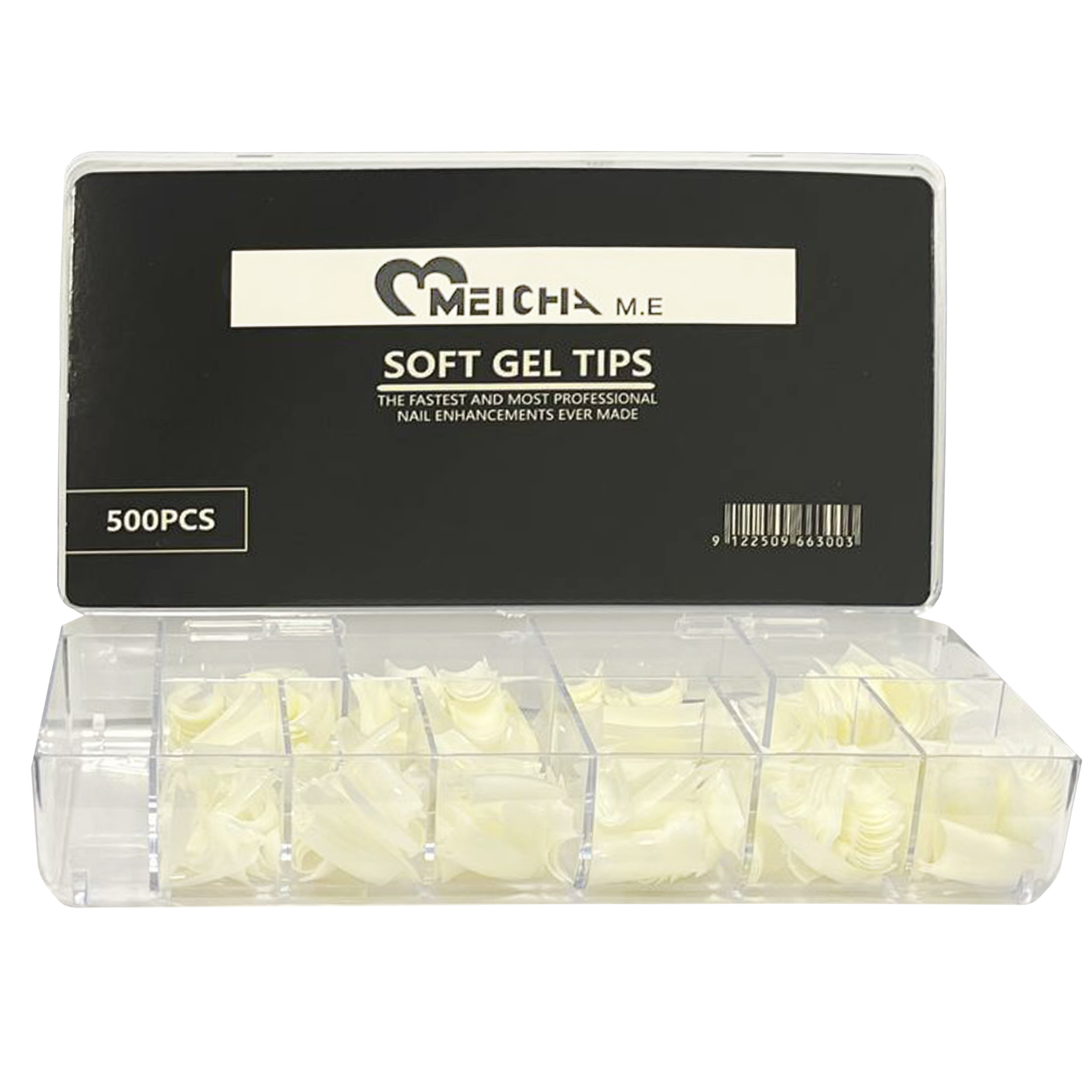تیپ ناخن میچا مدل SOFT مجموعه 500 عددی تیپ ناخن میچا مدل SOFT مجموعه 500 عددی