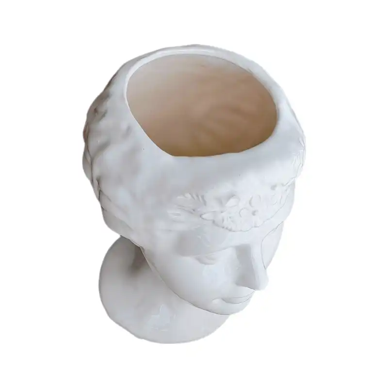 گلدان سرامیکی مدل چهره کد s2024