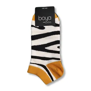 جوراب مدل فانتزی تا به تا گورخر