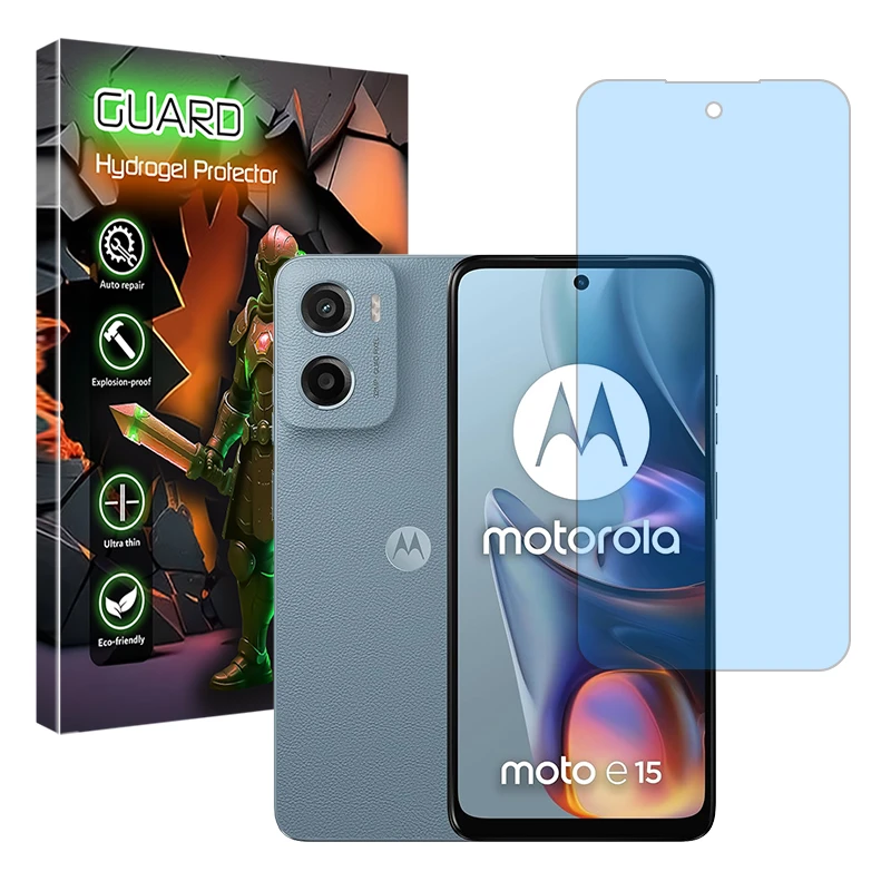 محافظ صفحه نمایش ضد اشعه آبی گارد مدل Eye Care مناسب برای گوشی موبایل موتورولا Moto E15