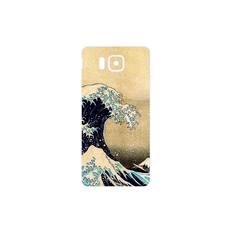 برچسب پوششی ماهوت مدل The Great Wave off Kanagawa of Hokusai مناسب برای گوشی موبایل سامسونگ Galaxy Alpha