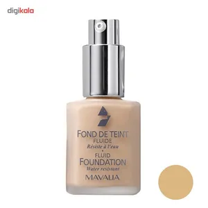 کرم پودر ماوالا سری Fluid مدل Ivoire 510.06 حجم 30 میلی لیتر