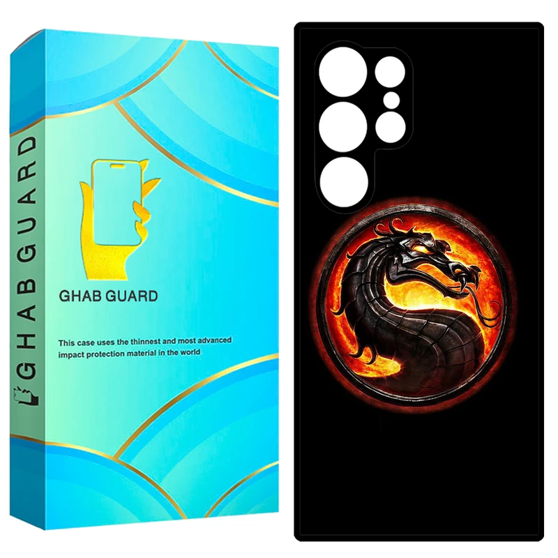 کاور قاب گارد طرح مورتال کمبت مدل GCHPS23U مناسب برای گوشی موبایل سامسونگ Galaxy S23 Ultra 5G