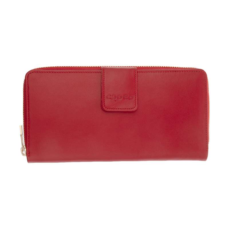 کیف پول زنانه چرم کروکو مدل 400007843