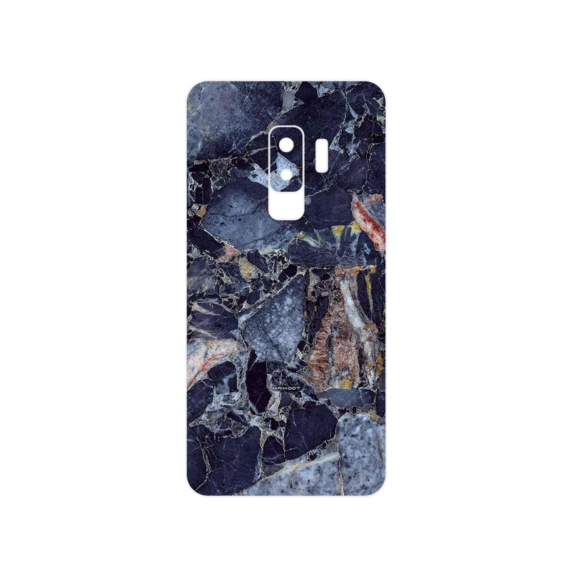 برچسب پوششی ماهوت مدل Broken black marble مناسب برای گوشی موبایل سامسونگ Galaxy S9 Plus