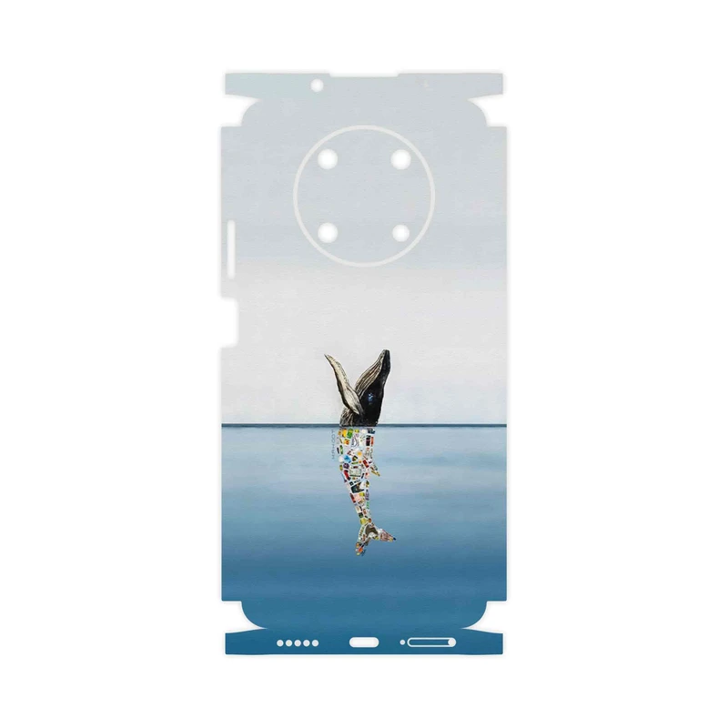 برچسب پوششی ماهوت مدل Collage of Sea Trash-FullSkin مناسب برای گوشی موبایل هوآوی Nova Y90