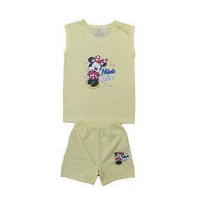 ست تاپ و شلوارک دخترانه مدل میکی ماوس