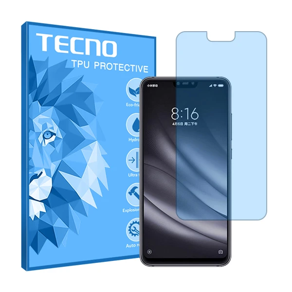 محافظ صفحه نمایش ضد اشعه آبی تکنو مدل HyBLU مناسب برای گوشی موبایل شیائومی Mi 8 Lite
