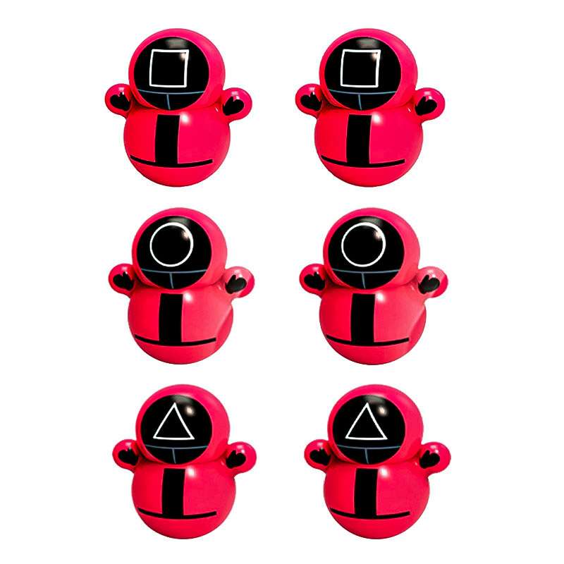 اسباب بازی مدل عروسک اسکویید گیم تعادلی مجموعه 6 عددی