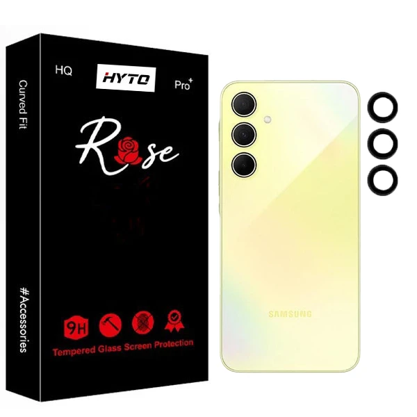 محافظ لنز دوربین هیتو مدل Rose Nano Ringi مناسب برای گوشی موبایل سامسونگ Galaxy S24 FE