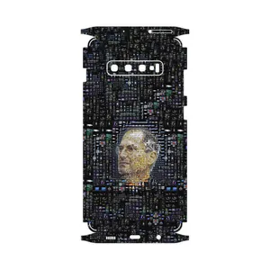 MAHOOT Collage of Steve Jobs 2-FullSkin Cover Sticker for Samsung Galaxy S10 Plus