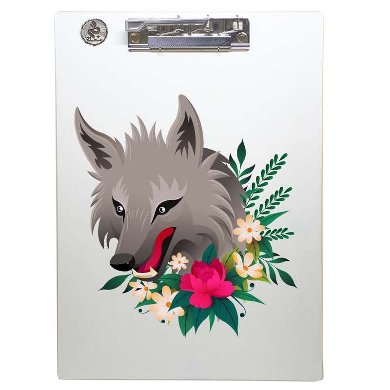 تخته شاسی طه چوب مدل the wolf01 سایز A4