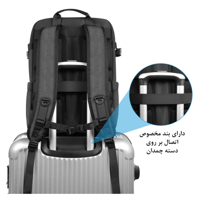 کوله پشتی دوربین پلوز مدل Solar Power
