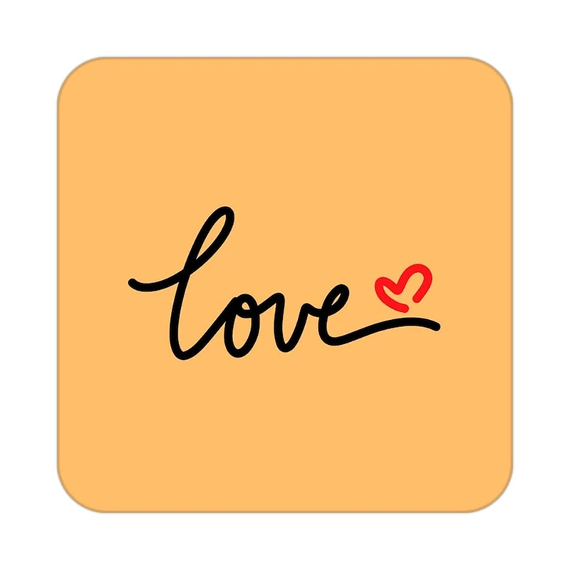 زیر لیوانی کاکتی طرح عاشقانه مدل mp39303