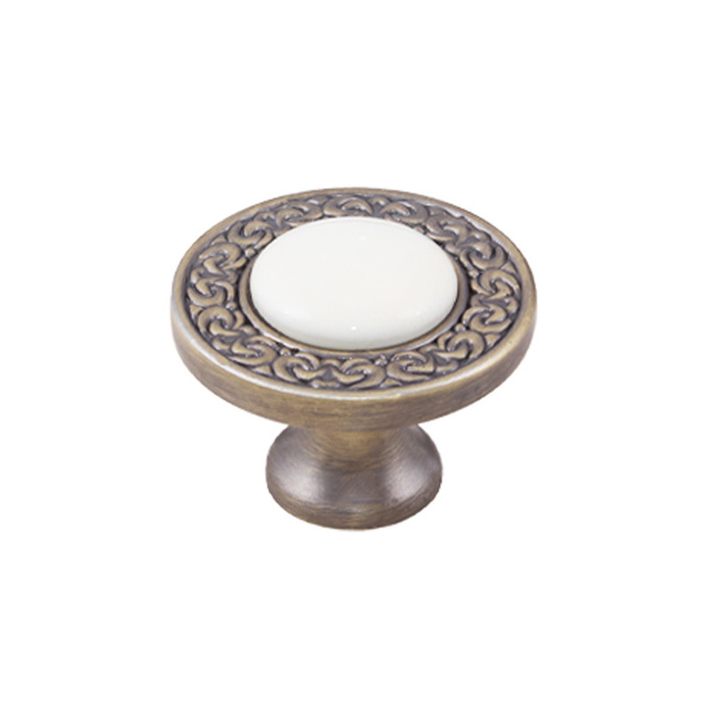 دستگیره کابینت مدل تک پیچ 5061-W بسته 20 عددی