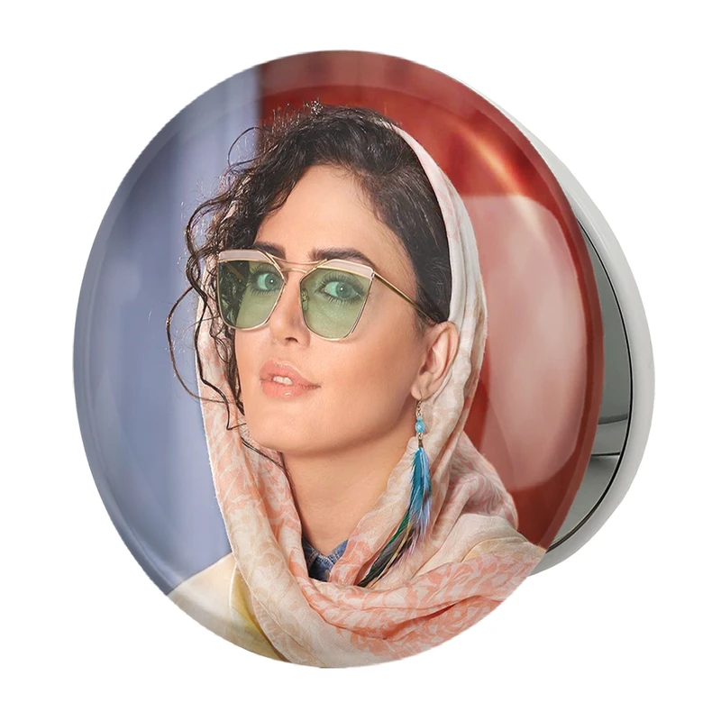 آینه جیبی خندالو طرح الناز شاکردوست مدل تاشو کد 10484 