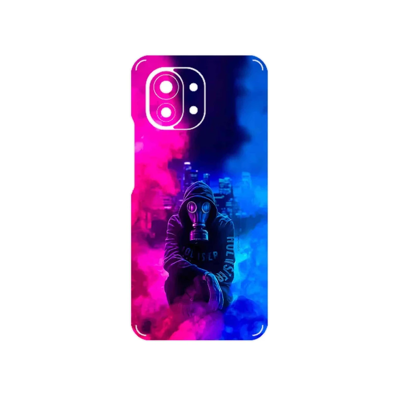 برچسب پوششی ماهوت مدل Smoke Rainbow Digital Art 2 مناسب برای گوشی موبایل شیائومی Mi 11 5G