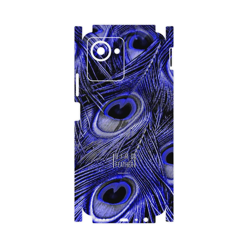 برچسب پوششی ماهوت مدل Purple Feather-FullSkin مناسب برای گوشی موبایل ریلمی C30s