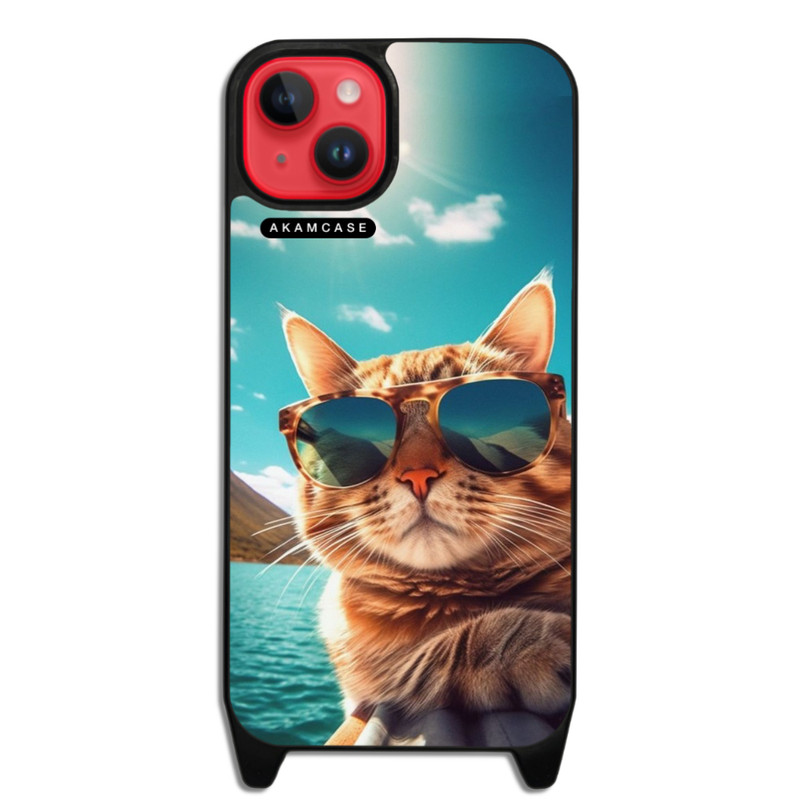 کاور آکام مدل AMC-WLA14PLUS-CATS13 مناسب برای گوشی موبایل اپل iPhone 14 Plus