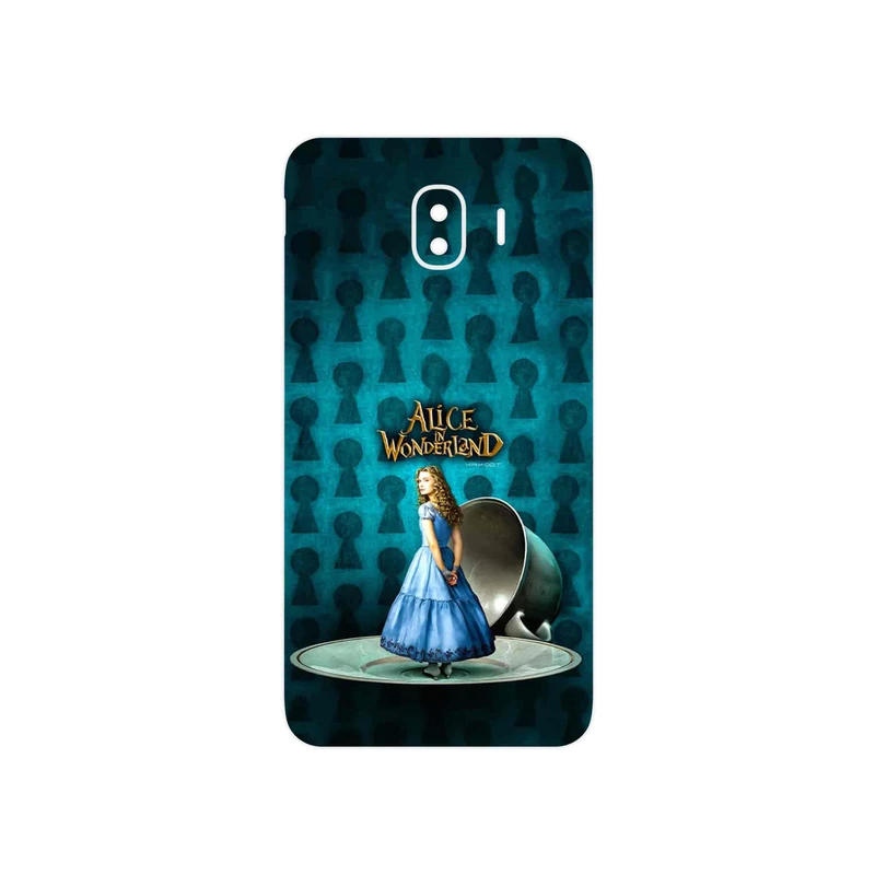 برچسب پوششی ماهوت مدل Alice in Wonderland مناسب برای گوشی موبایل سامسونگ Galaxy J4