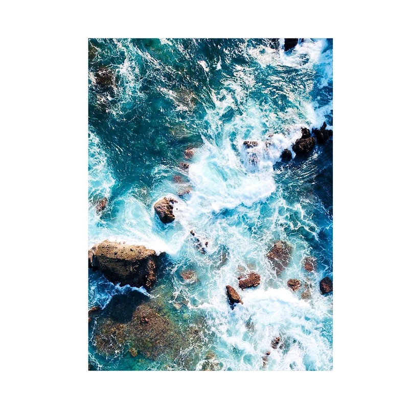 تابلو شاسی مدل دریای آبی کد TS115