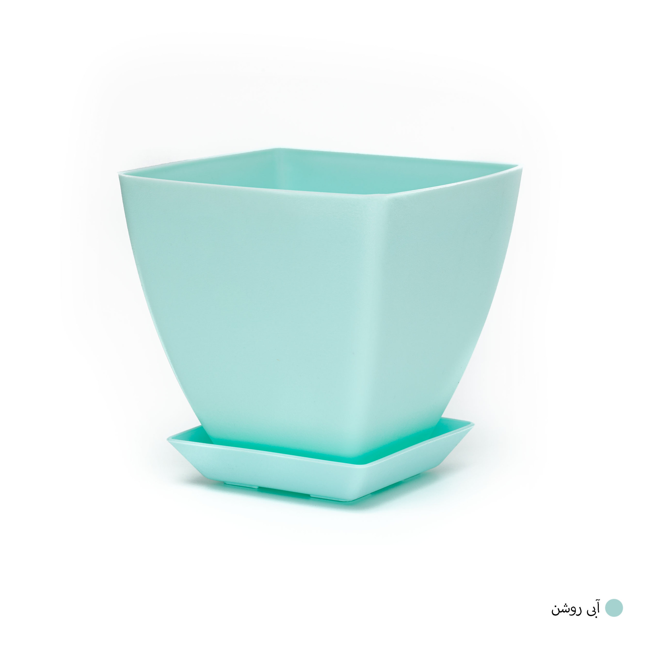 گلدان مدل پلاستیکی مربع کد 010 گلدان مدل پلاستیکی مربع کد 010