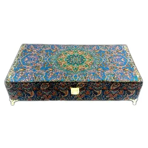 جعبه هدیه ترمه مدل  BL کد T-02