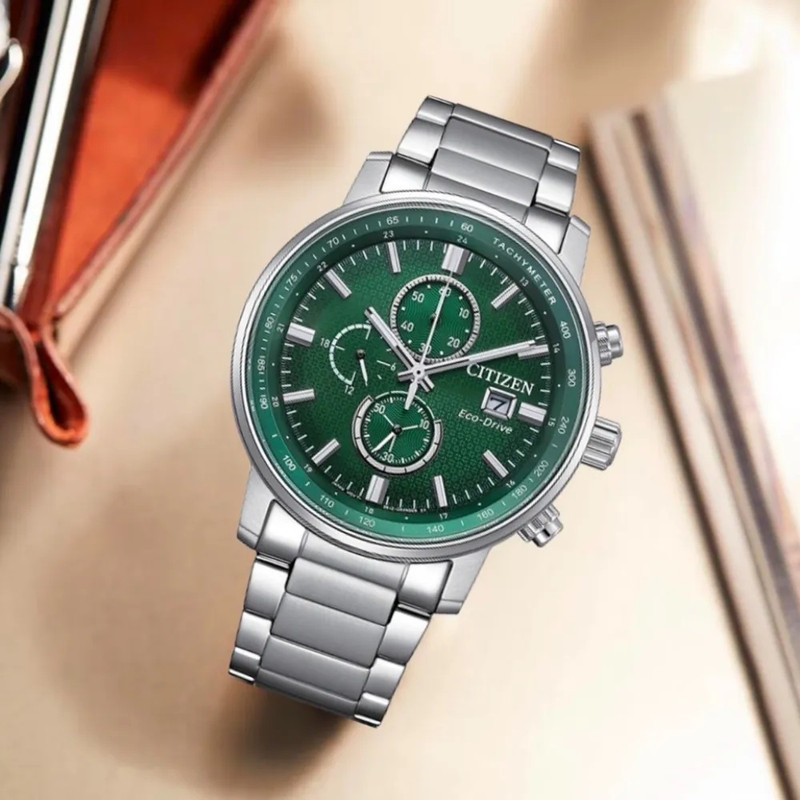 ساعت مچی عقربهای مردانه کوارتز کرنوگراف سیتی زن مدل CA0840-87X