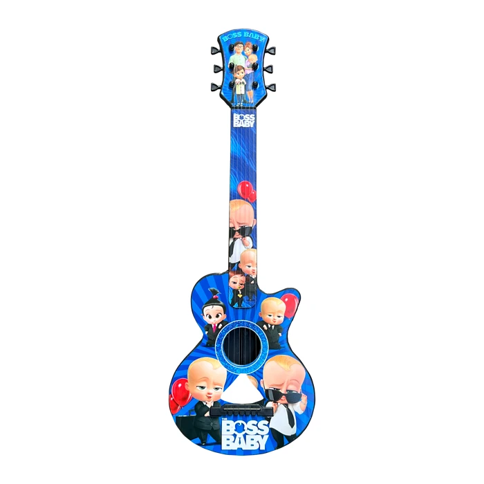 اسباب بازی آموزشی گیتار طرح بچه رییس مدل 75 CM