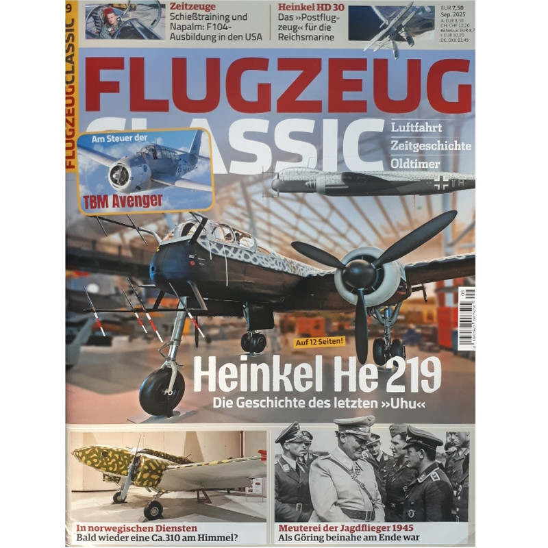 مجله FLUGZEUG CLASSIC سپتامبر 2025