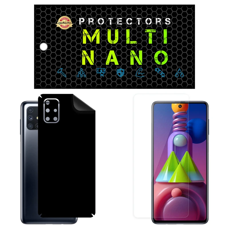 محافظ صفحه نمایش مولتی نانو مدل X-SFM مناسب برای گوشی موبایل سامسونگ Galaxy M51 به همراه برچسب پوششی