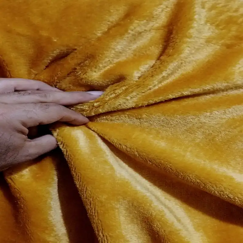 پارچه لباس مدل مخمل تدی نیوسافت کد kha150