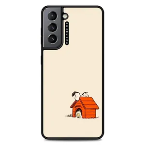 AKAM AMCWSGS21-SNOOPY7 Cover For Samsung Galaxy S21