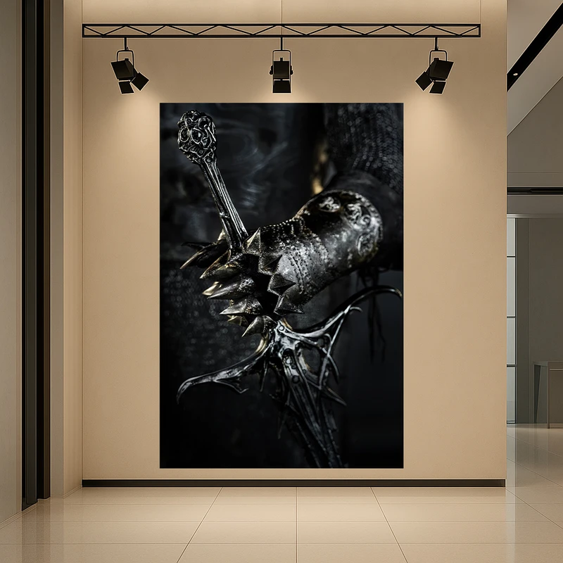 پوستر طرح گیم ارباب حلقه ها مدل جنگجو کد AR3060635