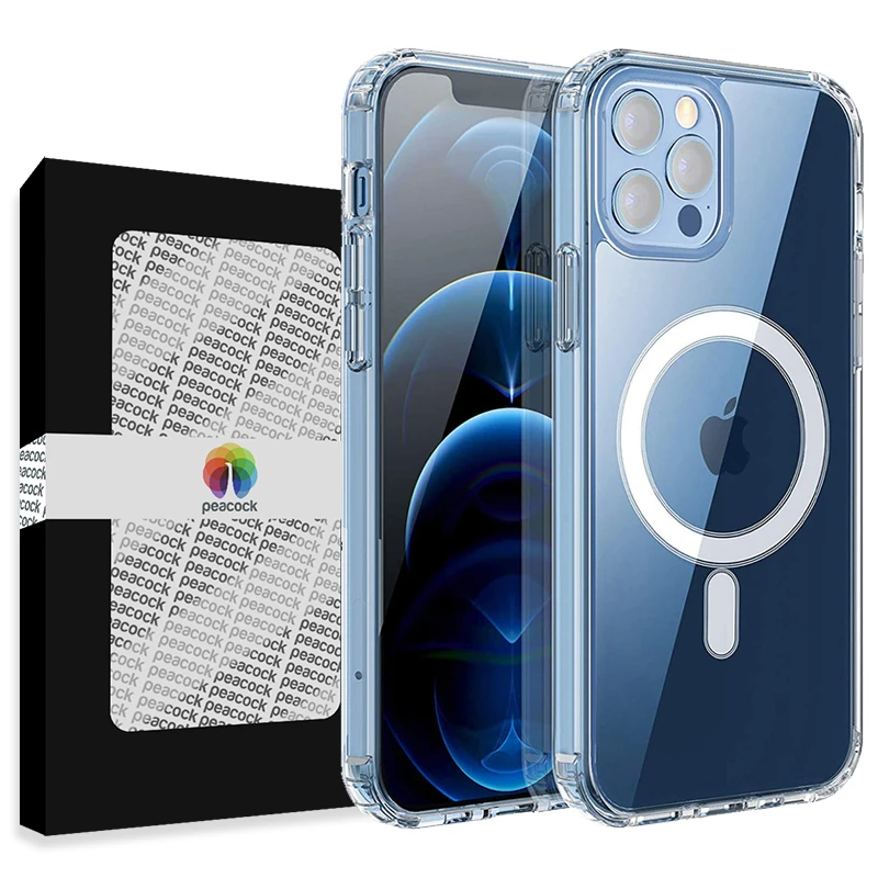کاور پیکوک مدل Clear Magsafe مناسب برای گوشی موبایل اپل iPhone 12 Pro Max