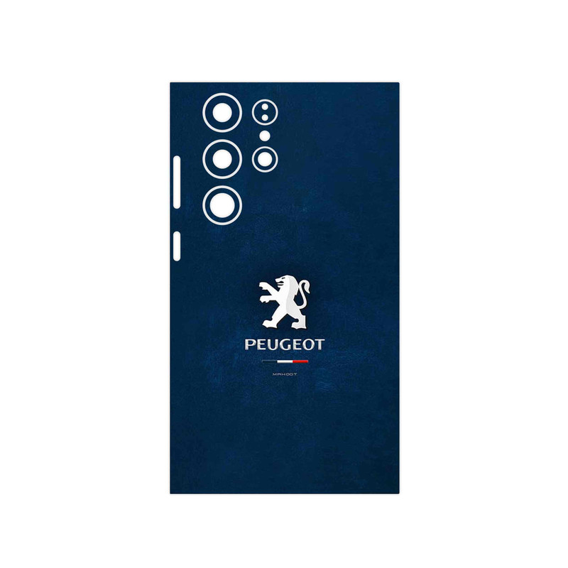 برچسب پوششی ماهوت مدل Peugeot Logo مناسب برای گوشی موبایل سامسونگ Galaxy S23 Ultra