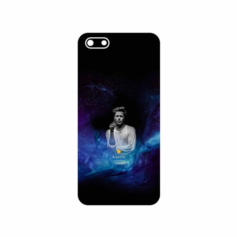 برچسب پوششی ماهوت مدل Brad Pitt مناسب برای گوشی موبایل هوآوی Y5 Prime 2018