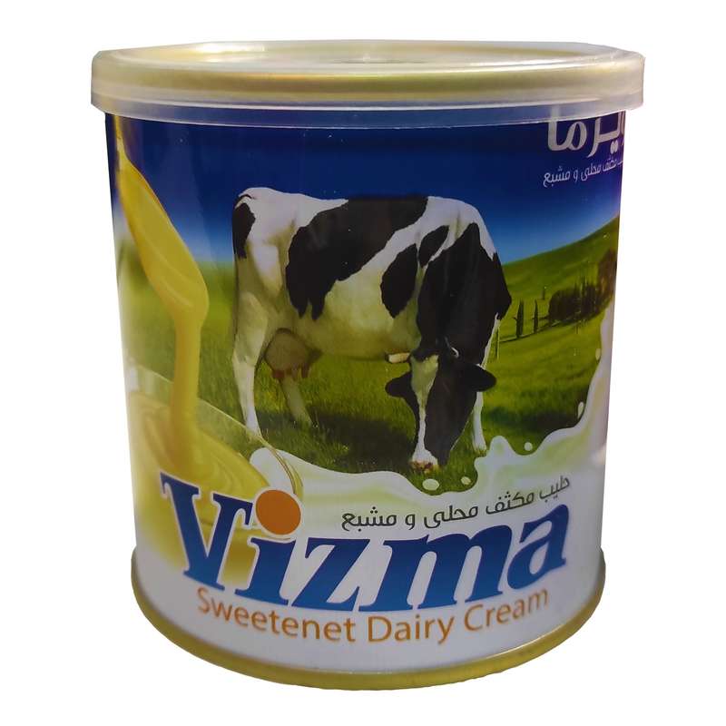 دسر شیرعسل تغلیظ شده ویزما - 387 گرم